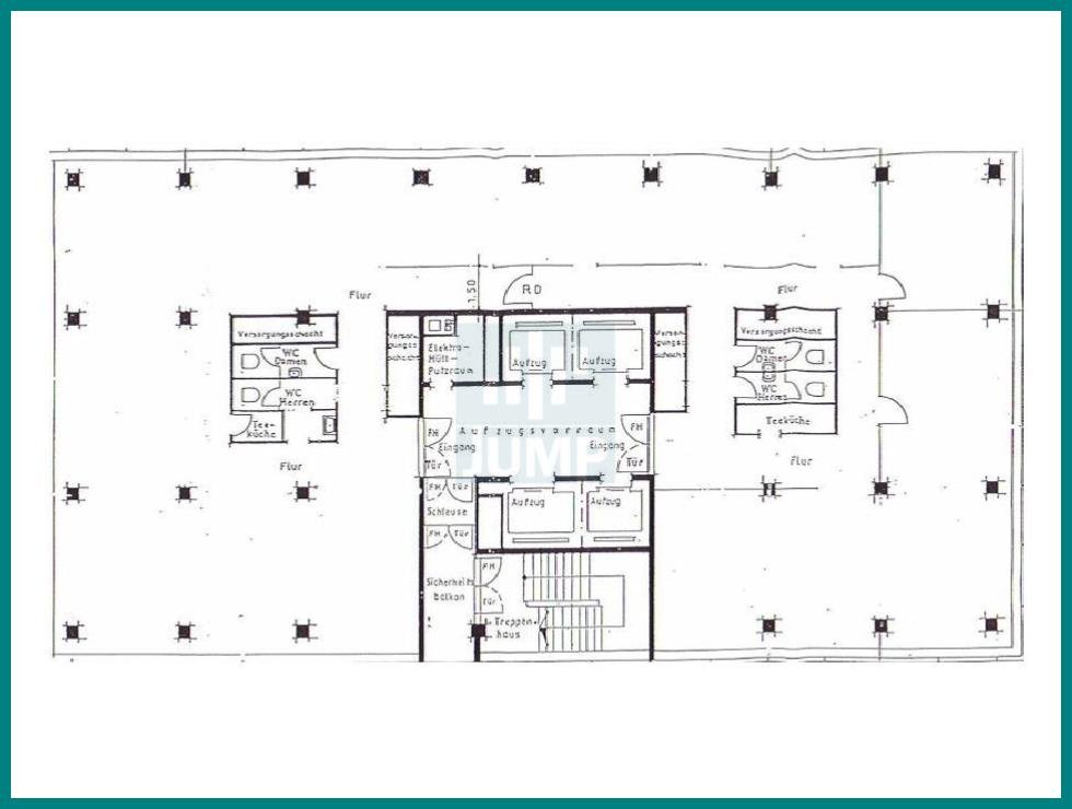 Grundriss Regelgeschoss